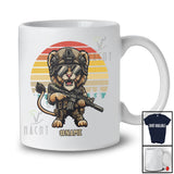 Personalized Custom Name Military Lion Veteran; Lovely Lion Lover Soldier Army Proud T-Shirt