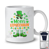 Personalized Custom Name Mom Leprechaun; Amazing St. Patrick's Day Lucky Shamrock; Family T-Shirt