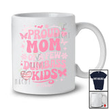 Personalized Custom Name Mom Of A Few Dumbass Kids; Amusing Mother's Day Groovy T-Shirt