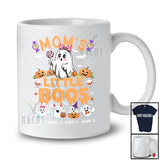 Personalized Custom Name Mom's Little Boos; Lovely Halloween Mom Boo Ghost Pumpkin; Family T-Shirt