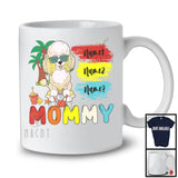 Personalized Custom Name Mommy, Cute Summer Vacation Poodle Sunglasses, Family Group T-Shirt