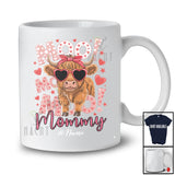 Personalized Custom Name Mommy; Lovely Mother's Day Cattle Cow Sunglasses; Farm Farmer T-Shirt