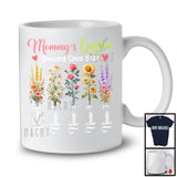 Personalized Custom Name Mommy's Garden Growing Since Year, Lovely Mother's Day Sunflower T-Shirt
