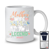 Personalized Custom Name Mother Wife Dentist Legend, Adorable Mother's Day Flowers, Family T-Shirt
