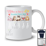 Personalized Custom Name Mother in law's Cat Growing Since Year, Lovely Mother's Day Family T-Shirt