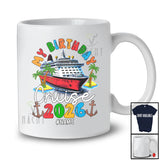 Personalized Custom Name My Birthday Cruise 2026; Joyful Birthday Cruise Ship; Friends Family T-Shirt