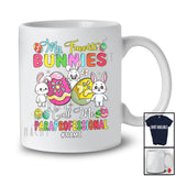 Personalized Custom Name My Favorite Bunnies Call Me Paraprofessional; Happy Easter Hunting Eggs T-Shirt