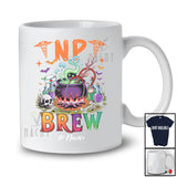 Personalized Custom Name NP Brew; Scary Halloween Witch Crew; Nursing Nurse Team T-Shirt
