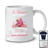Personalized Custom Name Nana Who Has Given Her Life; Happy Mother's Day Flowers; Family T-Shirt