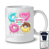 Personalized Custom Name National Donut Day; Colorful Donut Sweet Cake; Family Friends T-Shirt