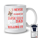 Personalized Custom Name Never Dreamed To Be Super Sexy Cat Dad; Amazing Father's Day Cat Owner T-Shirt
