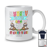 Personalized Custom Name No Bunny Better Mess With My Bearded Dragons; Lovely Easter Eggs Hunt T-Shirt