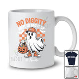Personalized Custom Name No Diggity; Humorous Halloween Boo Ghost Trick Treat Candy T-Shirt