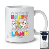 Personalized Custom Name Not About The Bunny It's About The Lamb; Lovely Easter Cross Family T-Shirt