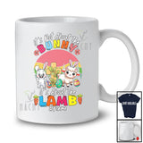 Personalized Custom Name Not About The Bunny It's About The Lamb; Lovely Easter Cross Retro T-Shirt