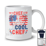 Personalized Custom Name Not Like Regular Chef; Proud 4th of July Chef Patriotic T-Shirt