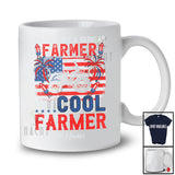 Personalized Custom Name Not Like Regular Farmer; Proud 4th of July Farmer Patriotic T-Shirt