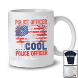 Personalized Custom Name Not Like Regular Police Officer; Proud 4th of July Patriotic T-Shirt