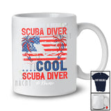 Personalized Custom Name Not Like Regular Scuba Diver; Proud 4th of July Scuba Diver Patriotic T-Shirt
