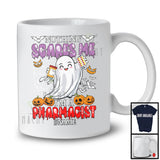 Personalized Custom Name Nothing Scares Me I'm A Pharmacist; Adorable Halloween Boo Ghost T-Shirt