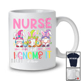 Personalized Custom Name Nurse And I Gnomes It; Awesome Easter Egg Three Gnomes; Jobs T-Shirt