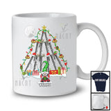 Personalized Custom Name Oboe Christmas Tree; Lovely Gnome Musical Instruments Player T-Shirt