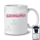 Personalized Custom Name One Loved Grandma; Adorable Mother's Day Leopard; Family T-Shirt