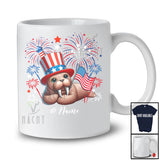 Personalized Custom Name Patriotic Walrus With US Flag; Lovely 4th Of July Walrus Sea Animal T-Shirt