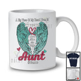Personalized Custom Name Piece Of Heart In Heaven, Lovely Memories Aunt, Mother's Day Family T-Shirt