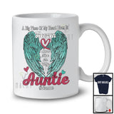 Personalized Custom Name Piece Of Heart In Heaven, Lovely Memories Auntie, Mother's Day Family T-Shirt
