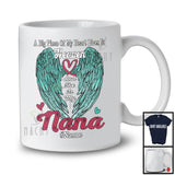 Personalized Custom Name Piece Of Heart In Heaven, Lovely Memories Nana, Mother's Day Family T-Shirt