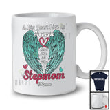 Personalized Custom Name Piece Of Heart In Heaven, Lovely Memories Stepmom, Mother's Day Family T-Shirt