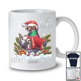 Personalized Custom Name Pigeon Playing Accordion; Joyful Christmas Musical Instruments Bird T-Shirt