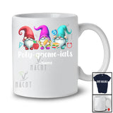 Personalized Custom Name Poly-Gnome-ials; Lovely Back To School Three Math Teacher Gnomes T-Shirt