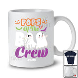Personalized Custom Name Pops Of The Boo Crew; Adorable Halloween Boo Ghost; Family T-Shirt