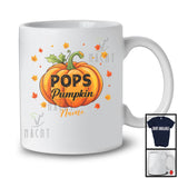 Personalized Custom Name Pops Pumpkin; Awesome Thanksgiving Pumpkin; Fall Family Group T-Shirt