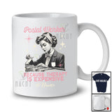 Personalized Custom Name Postal Worker Therapy Is Expensive; Humorous Women Proud Jobs T-Shirt