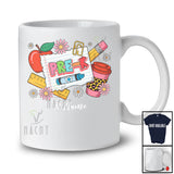 Personalized Custom Name Pre-K; Lovely First Day Of School Tools Coffee; Students Teacher T-Shirt