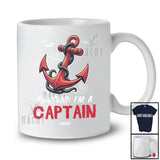 Personalized Custom Name Pretend I'm A Captain; Awesome Halloween Costume Anchor Cosplay T-Shirt