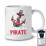 Personalized Custom Name Pretend I'm A Pirate; Awesome Halloween Costume Anchor Cosplay T-Shirt