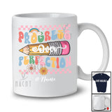 Personalized Custom Name Progress Over Perfection; Lovely Back To School Pencil; Teacher T-Shirt