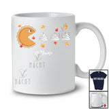 Personalized Custom Name Pumpkin Pie Eating; Joyful Thanksgiving Fall Leaves Testing Food T-Shirt