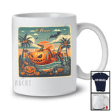 Personalized Custom Name Pumpkin Tuna; Scary Halloween Costume Sea Animal Lover T-Shirt