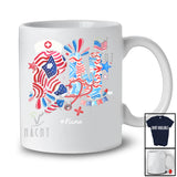 Personalized Custom Name RN; Fantastic 4th Of July American Flag; Nurse Patriotic T-Shirt