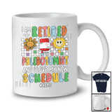 Personalized Custom Name Retired Phlebotomist Love New Schedule; Joyful Mother's Day Retirement T-Shirt