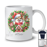 Personalized Custom Name Santa Chihuahua; Lovely Christmas Mistletoe Pajama Family Group T-Shirt