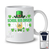 Personalized Custom Name School Bus Driver Squad; Amazing St. Patrick's Day Leprechaun Hat; Family T-Shirt