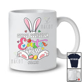 Personalized Custom Name School Counselor Easter Crew; Adorable Easter Bunny Ears; Family T-Shirt