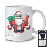 Personalized Custom Name Scuba Diver Santa, Joyful Christmas Santa Snowing, Careers Group T-Shirt