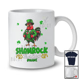 Personalized Custom Name Shamrock Shaker; Humorous St. Patrick's Day Leprechaun Chicken; Farmer T-Shirt